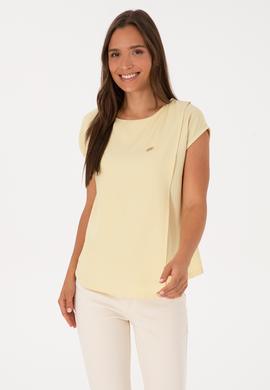 Kadın Açık Haki Tişört - 50300759038