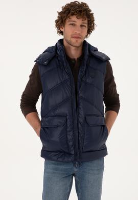 Erkek Lacivert Yelek - 50290798006