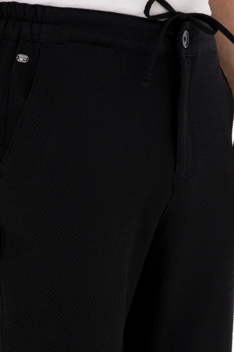 Erkek Lacivert Kanvas Pantolon - 50310486050