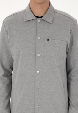 Erkek Gri Örme Gömlek - 50308470011