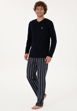 Erkek Lacivert Pijama Takımı - 50318607004