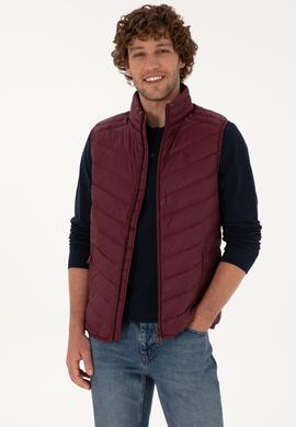 Erkek Bordo Yelek - 50310045042