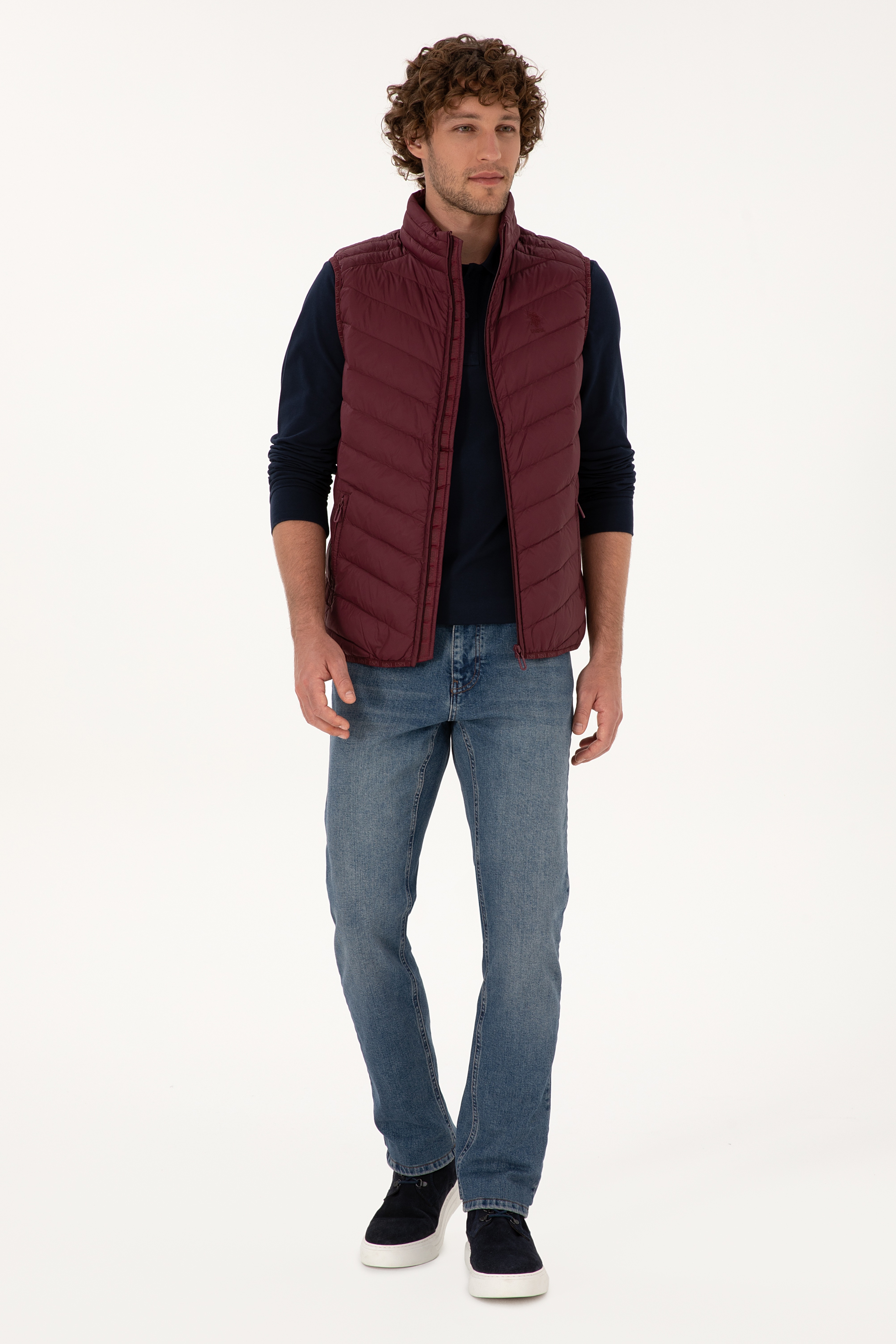 Erkek Bordo Yelek - Image 4