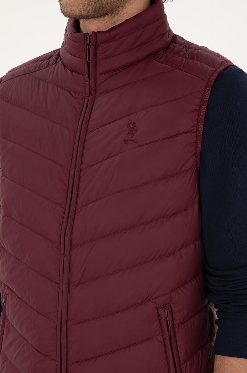 Erkek Bordo Yelek