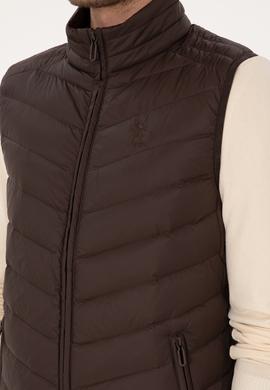 Erkek Koyu Kahverengi Yelek - 50310045063