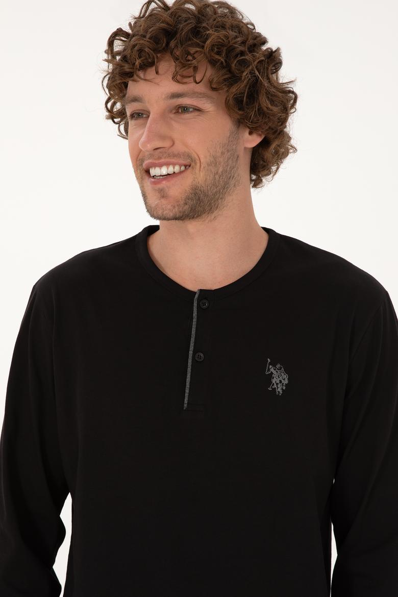 Erkek Siyah Pijama Takımı - 50318608004