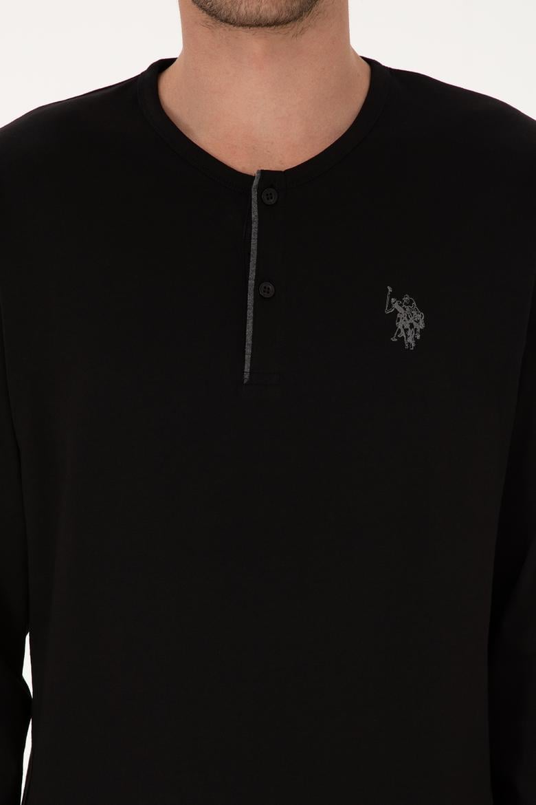 Erkek Siyah Pijama Takımı - 50318608004