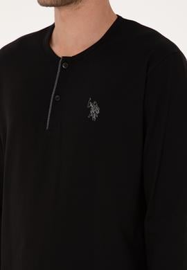 Erkek Siyah Pijama Takımı - 50318608004