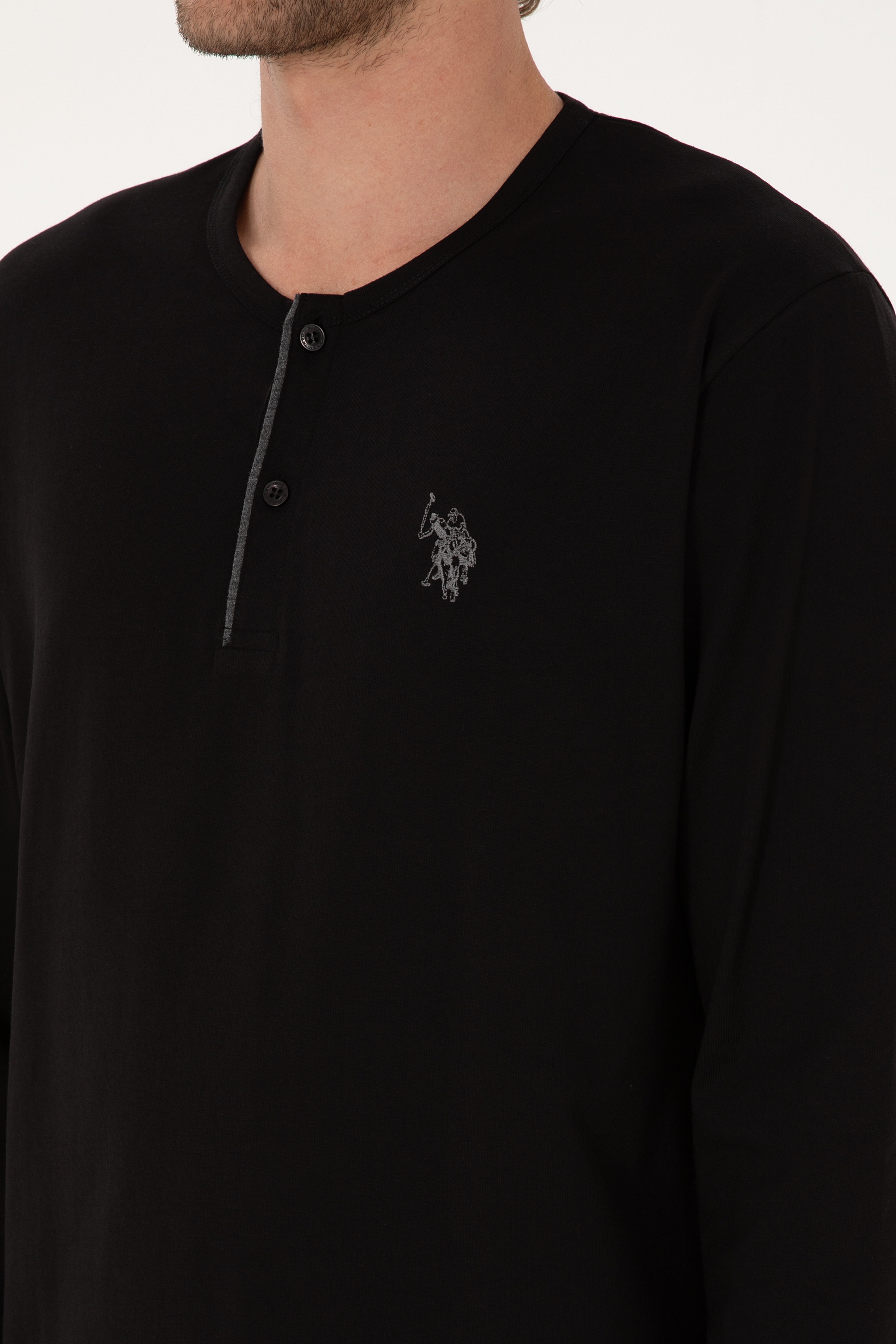 Erkek Siyah Pijama Takımı - Image 7