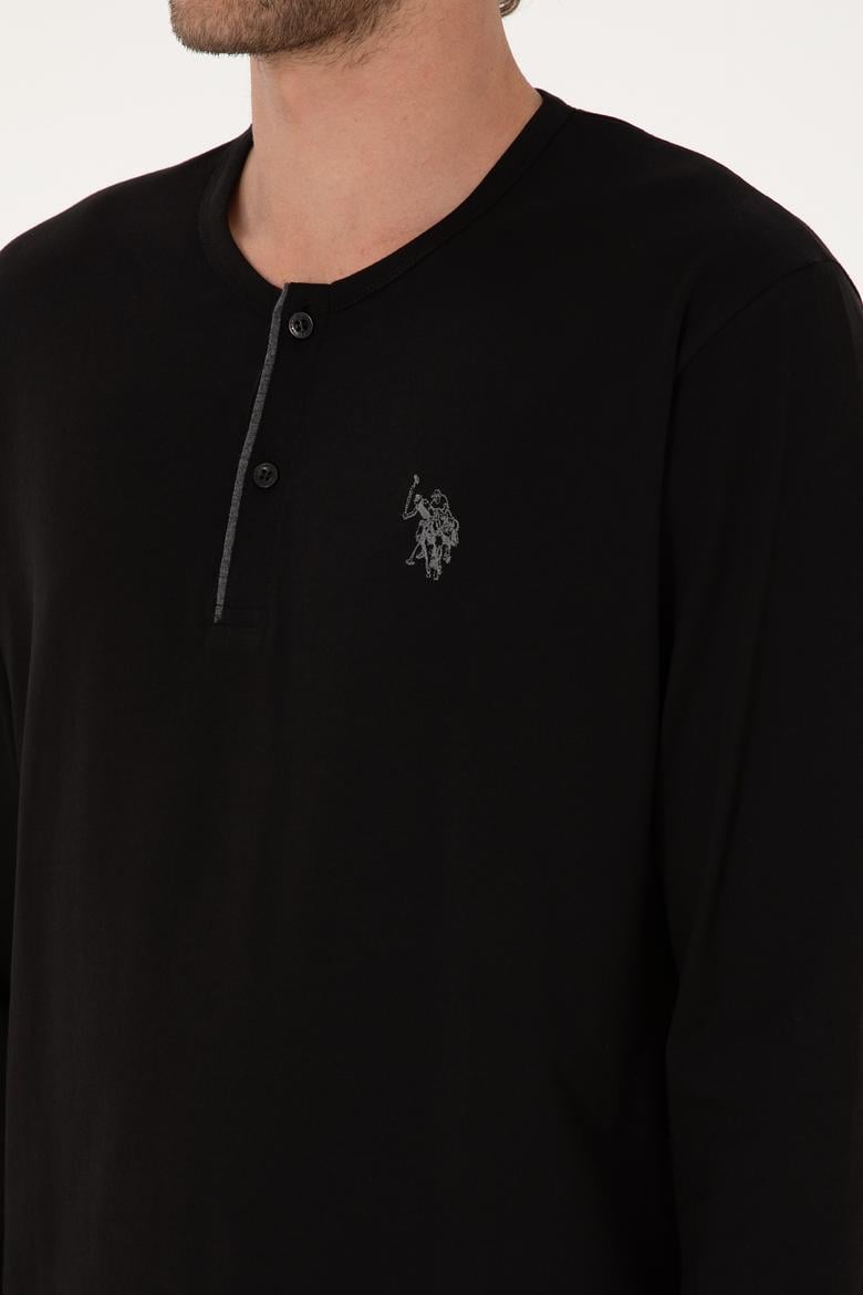 Erkek Siyah Pijama Takımı - 50318608004