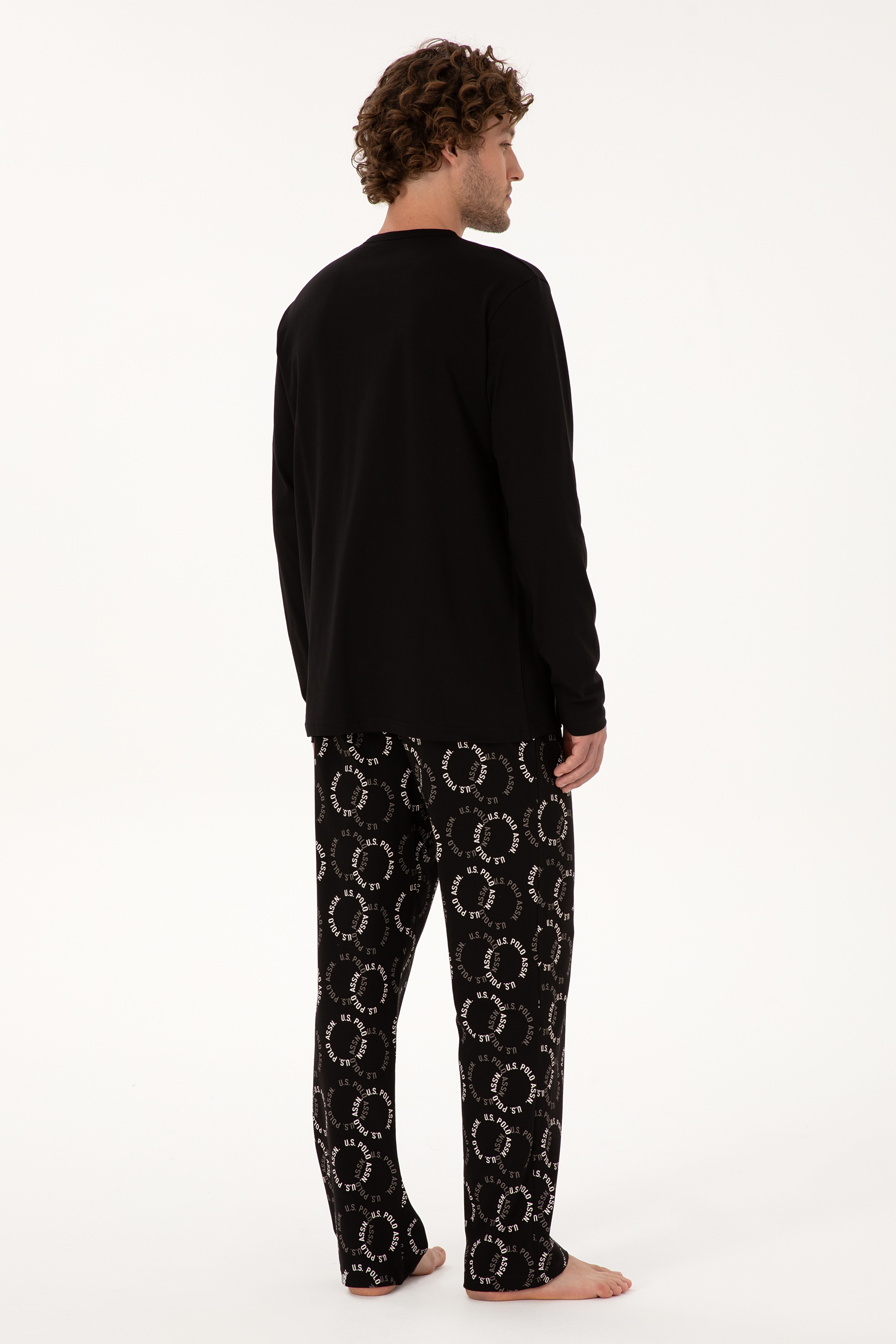 Erkek Siyah Pijama Takımı - Image 5