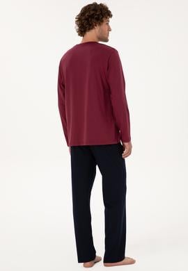 Erkek Vişne Pijama Takımı - 50318599007