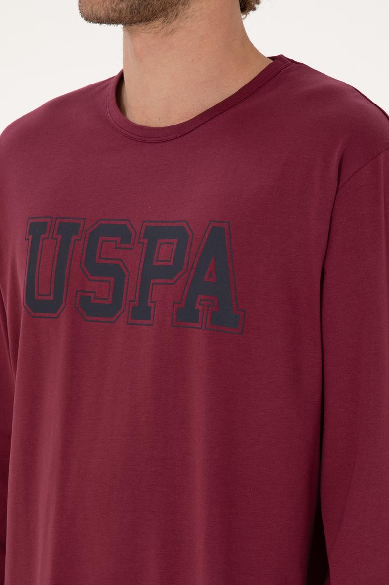 Erkek Vişne Pijama Takımı