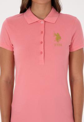 Kadın Pembe Basic Tişört - 50300883039