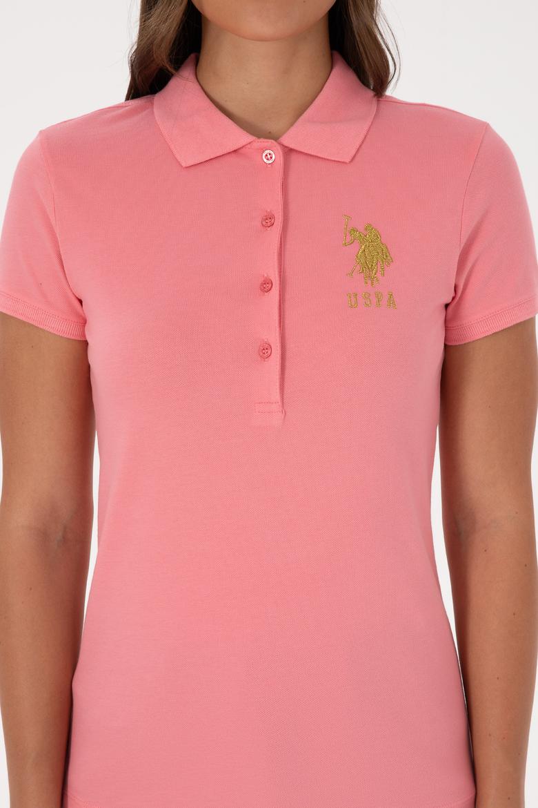 Kadın Pembe Basic Tişört - 50300883039