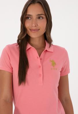 Kadın Pembe Basic Tişört - 50300883039