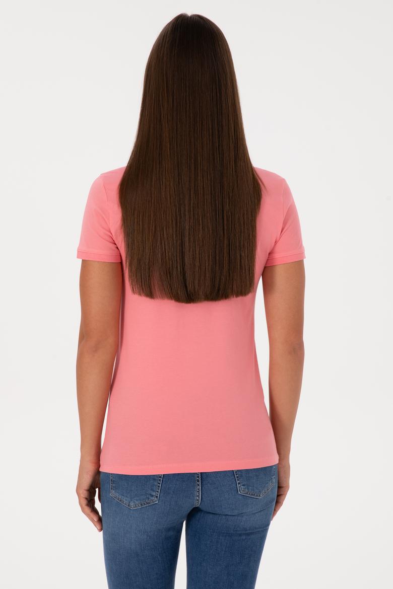 Kadın Pembe Tişört - 50300887067