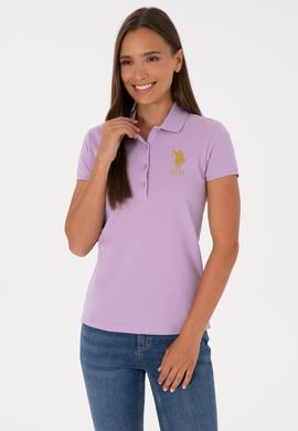 Kadın Lila Basic Tişört - 50300883057