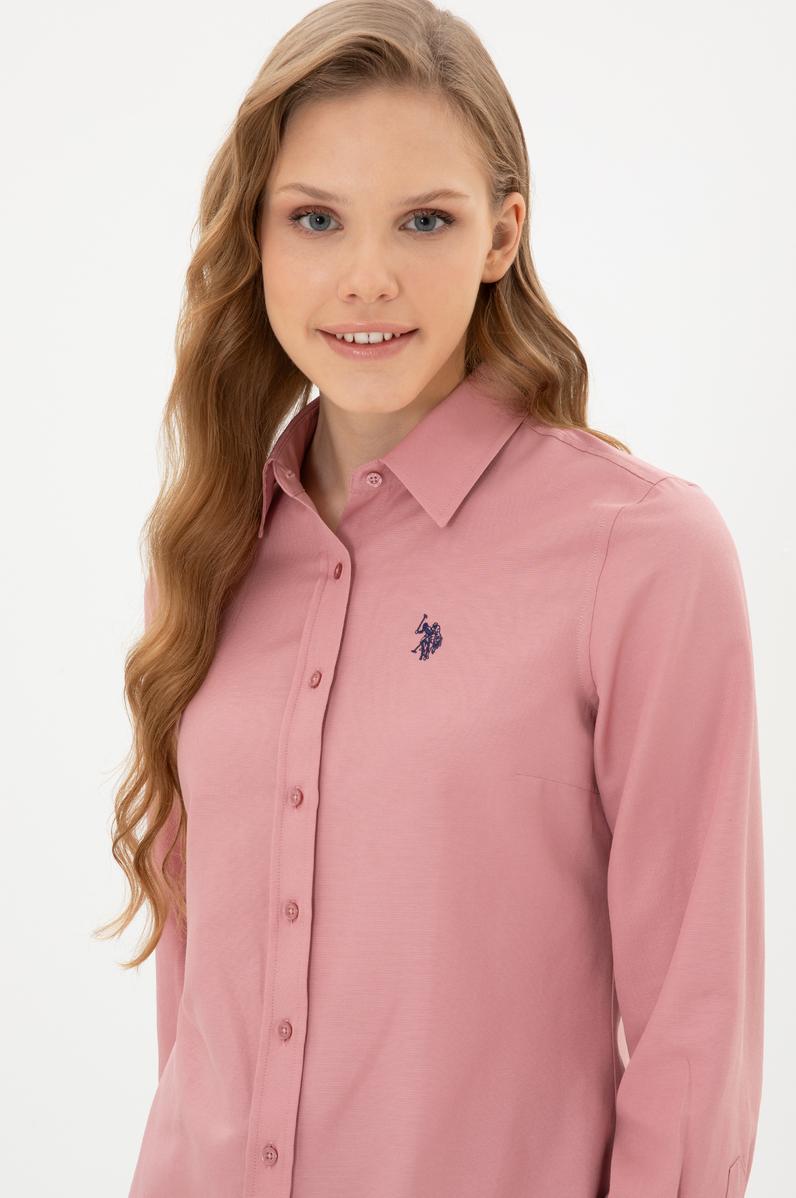 Kadın Orkide Uzun Kollu Basic Gömlek