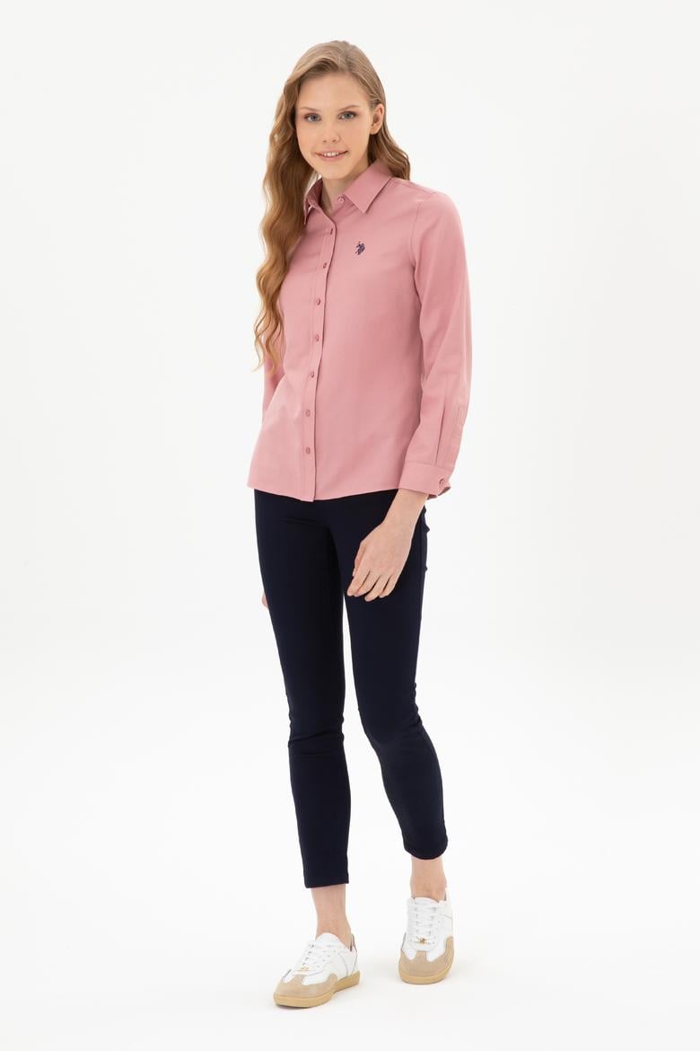 Kadın Orkide Uzun Kollu Basic Gömlek - 50316711099