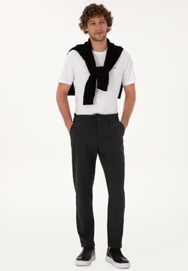 Erkek Gri Kanvas Pantolon - 50310486099