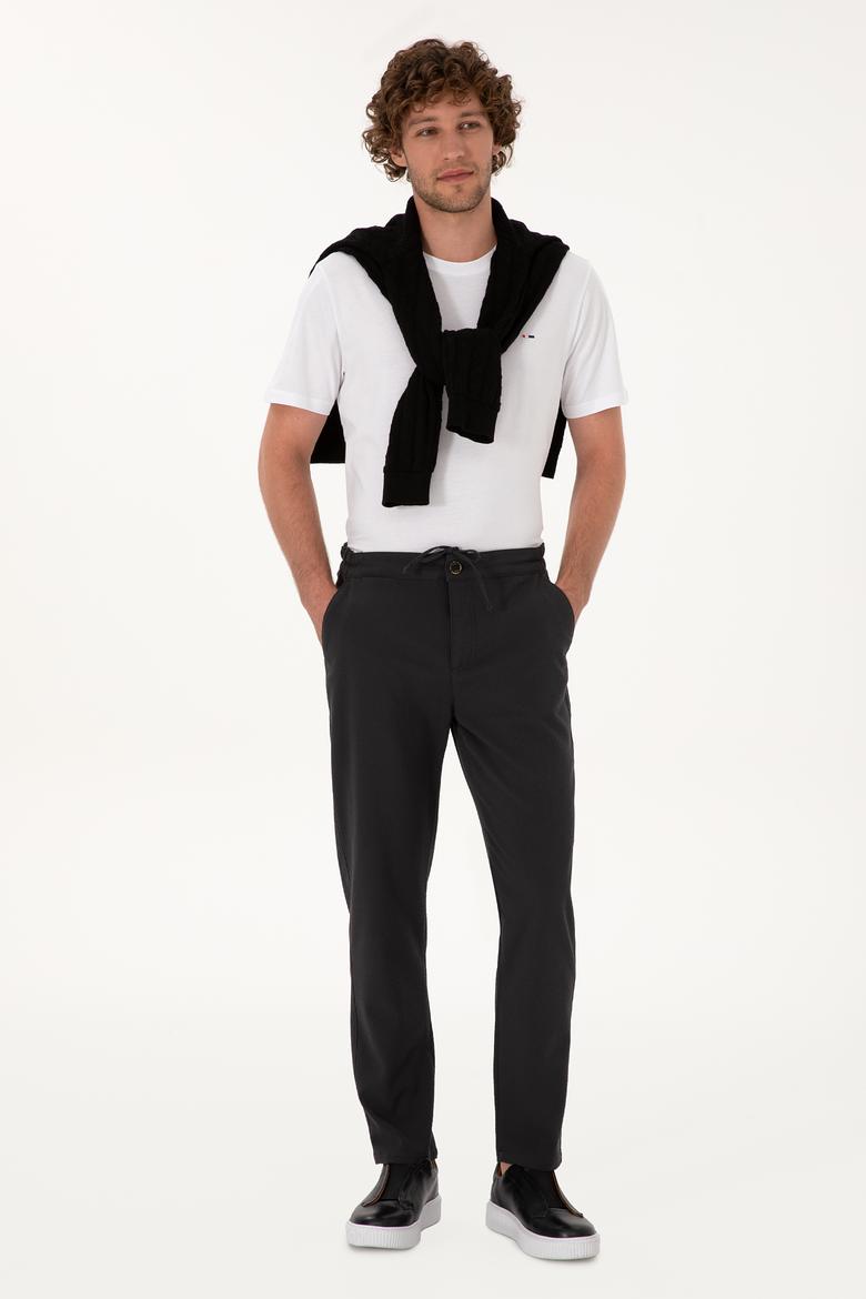 Erkek Gri Kanvas Pantolon - 50310486099