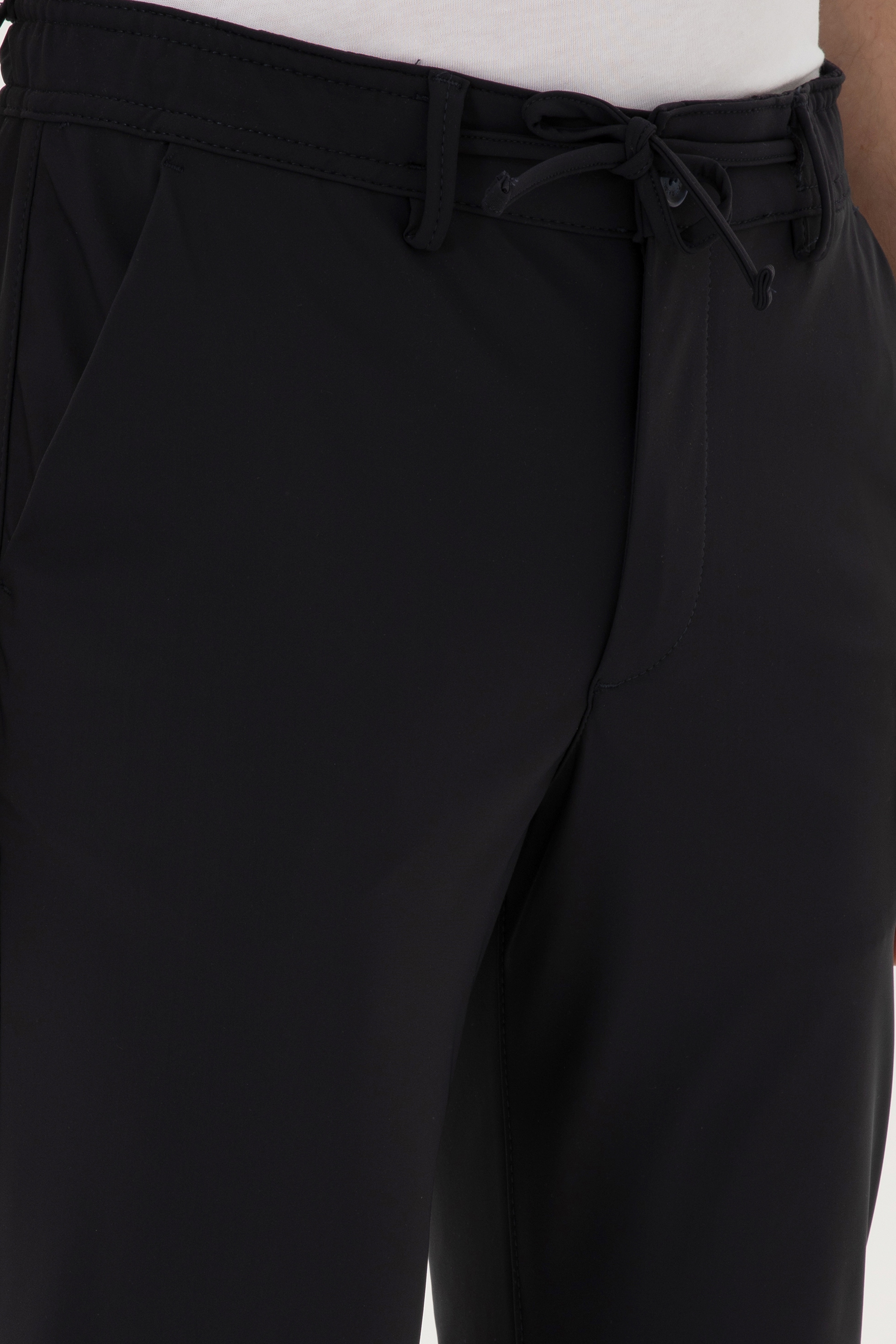 Erkek Lacivert Slim Fit Kanvas / Chino Pantolon