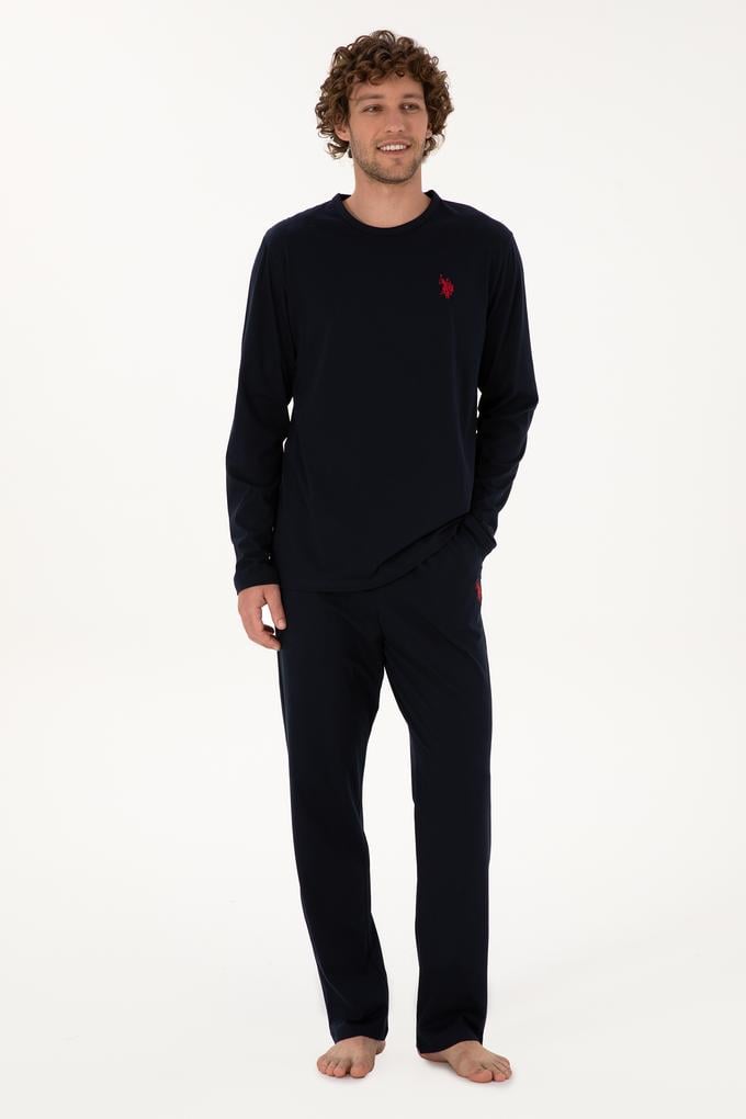 Erkek Lacivert Pijama Takımı