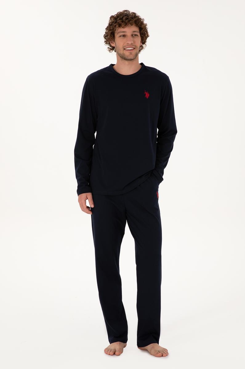 Erkek Lacivert Pijama Takımı