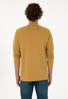 Erkek Yeşil Basic Sweatshirt - 50307688249