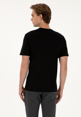Erkek Siyah Basic Tişört - 50307684018