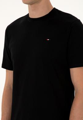 Erkek Siyah Basic Tişört - 50307684018