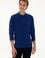 Erkek İndigo Basic Sweatshirt