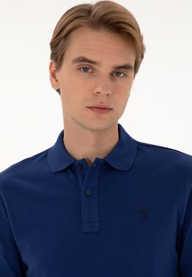 Erkek İndigo Basic Sweatshirt - 50307688139