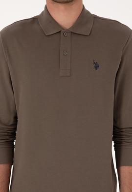 Erkek Vizon Basic Sweatshirt - 50307688169