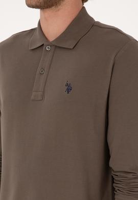 Erkek Vizon Basic Sweatshirt - 50307688169