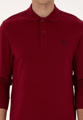 Erkek Bordo Basic Sweatshirt - 50307688059