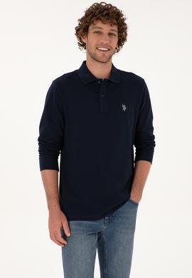 Erkek Lacivert Basic Sweatshirt - 50307688089