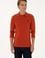 Erkek Regular Fit Polo Yaka Kiremit Basic Sweatshirt