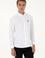 Erkek Beyaz Uzun Kollu Basic Gömlek