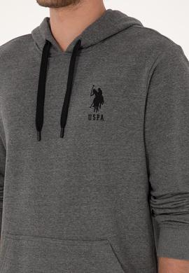 Erkek Antrasit Melanj Basic Sweatshirt - 50307703041