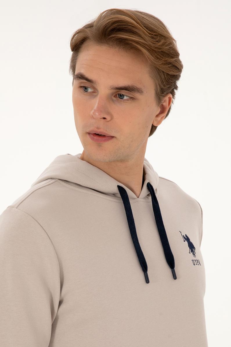 Erkek Taş Basic Sweatshirt