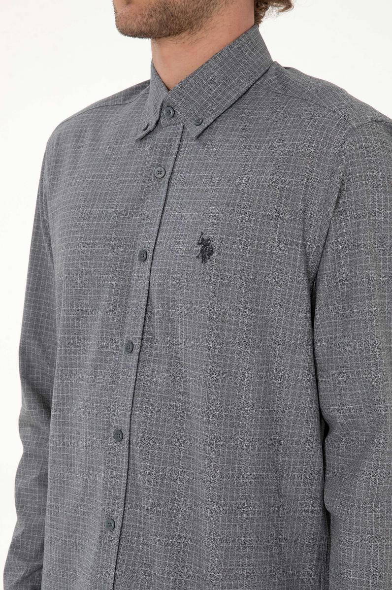 Erkek Siyah Uzun Kollu Gömlek