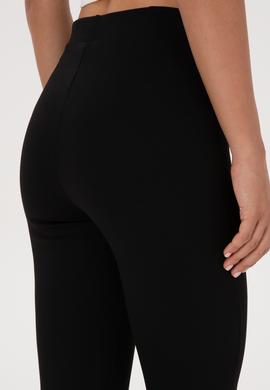 Kadın Siyah Yüksek Bel Toparlayıcı Günlük Tayt - 50307691006