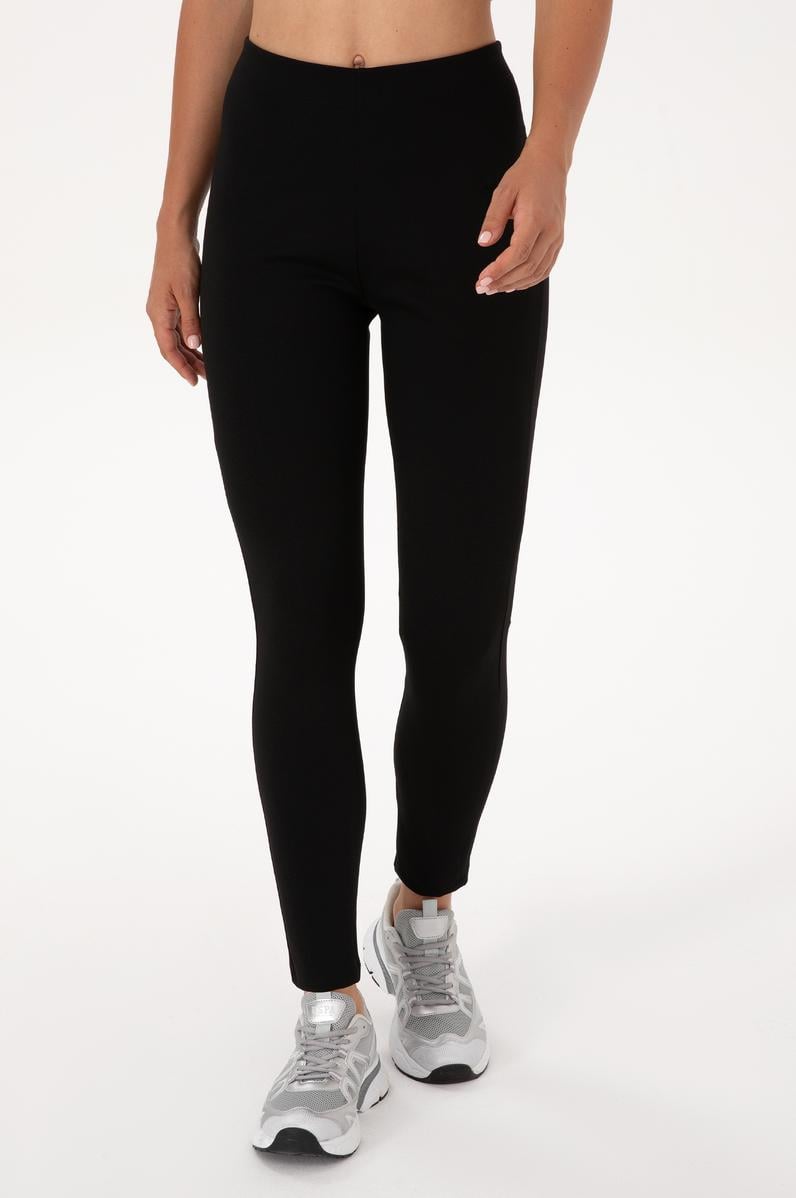 Kadın Siyah Yüksek Bel Toparlayıcı Günlük Tayt