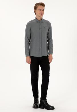 Erkek Siyah Kanvas / Chino Pantolon - 50310340415