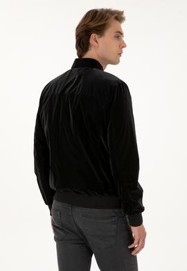 Erkek Siyah Deri Ceket - 50317295005