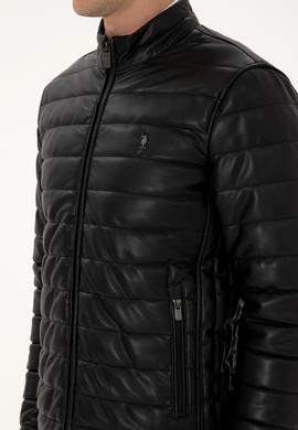 Erkek Siyah Deri Ceket - 50317321006