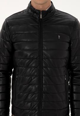 Erkek Siyah Deri Ceket - 50317321006