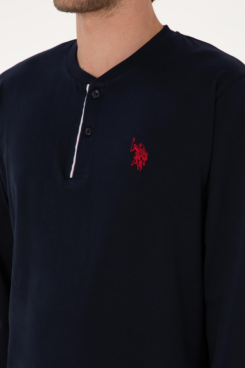 Erkek Lacivert Pijama Takımı - 50318600005